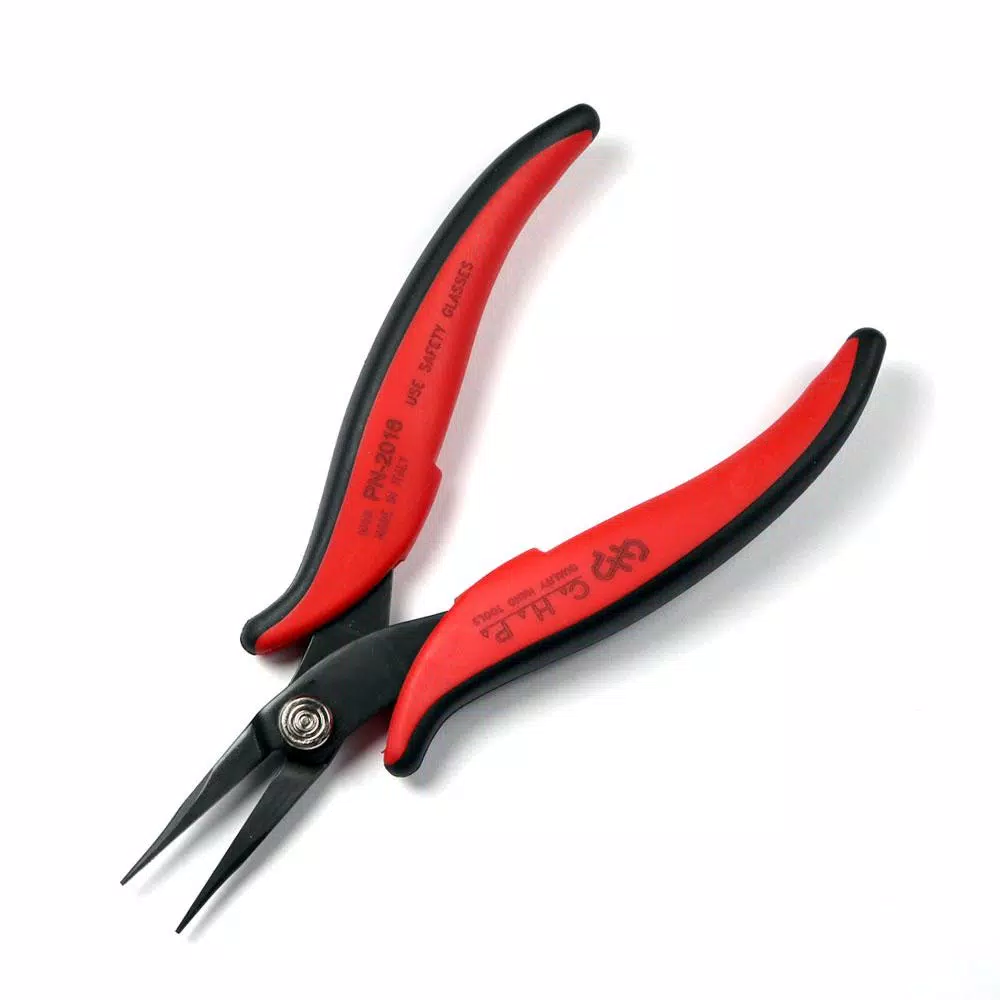 Hakko CHP PN-2016 Long Nose Pliers with Smooth Jaws and Rounded Edges
