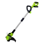 Earthwise 20V Lithium-Ion Cordless String Trimmer with 2.0Ah Battery and Charger, 10 in. Cutting Width thumbnail 1