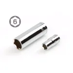 TEKTON 55-Piece 1/4 in. Drive 6-Point Socket and Ratchet Set, SAE and Metric thumbnail 5