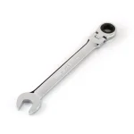 TEKTON 15 mm Flex-Head Ratcheting Combination Wrench, 72-Tooth, 6-Point thumbnail 1