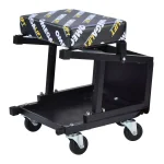 Omega Lift 2-in-1 Mechanics Creeper Seat and Step Stool with Reinforced Steel Frame thumbnail 2