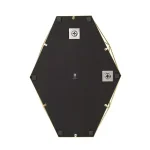 Umbra Prisma Wall Mirror, Clear Brass Metal Frame, Modern Accent Mirror thumbnail 5
