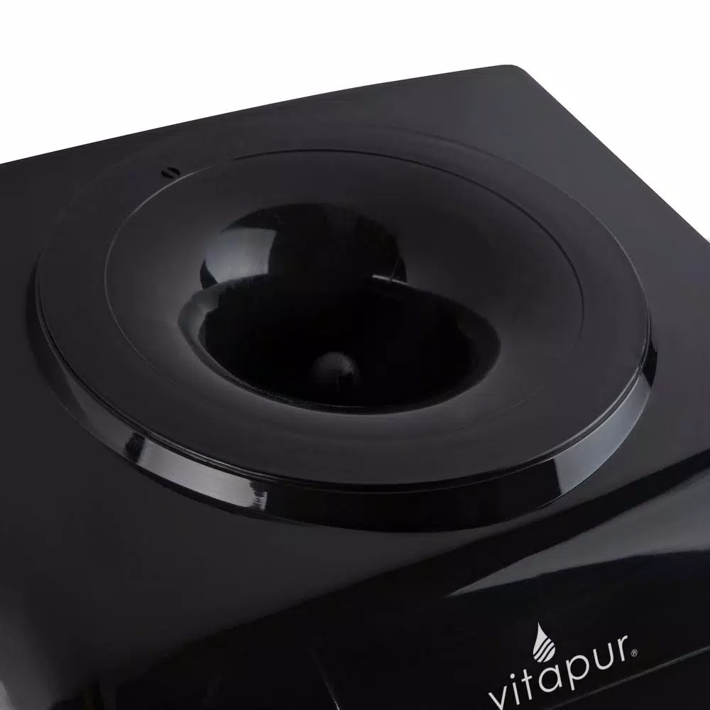 Vitapur Countertop Water Cooler Dispenser, Cold and Room Temperature, 3 or 5 Gallon, Black