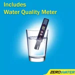 Zero Water ZeroWater 30 Cup Glass Water Filter Pitcher Dispenser with Wooden Base and Ready-Pour Technology thumbnail 2