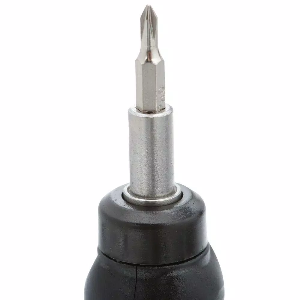General Tools Ultratech Power Precision Screwdriver, Battery Operated, 100+ RPM with 6 Interchangeable Bits