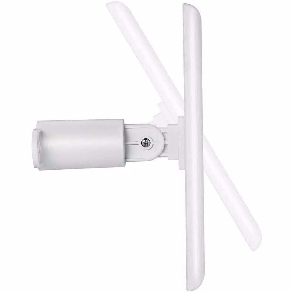 Wasserstein Solar Panel for Ring Spotlight Cam & Stick Up Cam Battery, 2-Pack, White
