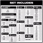 Milwaukee SHOCKWAVE 65-Piece Impact Driver Bit Set, Custom Alloy76 Steel thumbnail 2