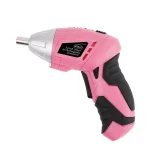 Apollo 135-Piece Home Tool Kit with 3.6V Cordless Screwdriver in Pink thumbnail 3
