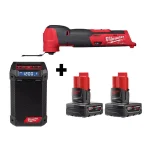 Milwaukee M12 FUEL 12V Cordless Oscillating Multi-Tool & Jobsite Radio Kit with (2) 3.0 Ah Batteries thumbnail 1