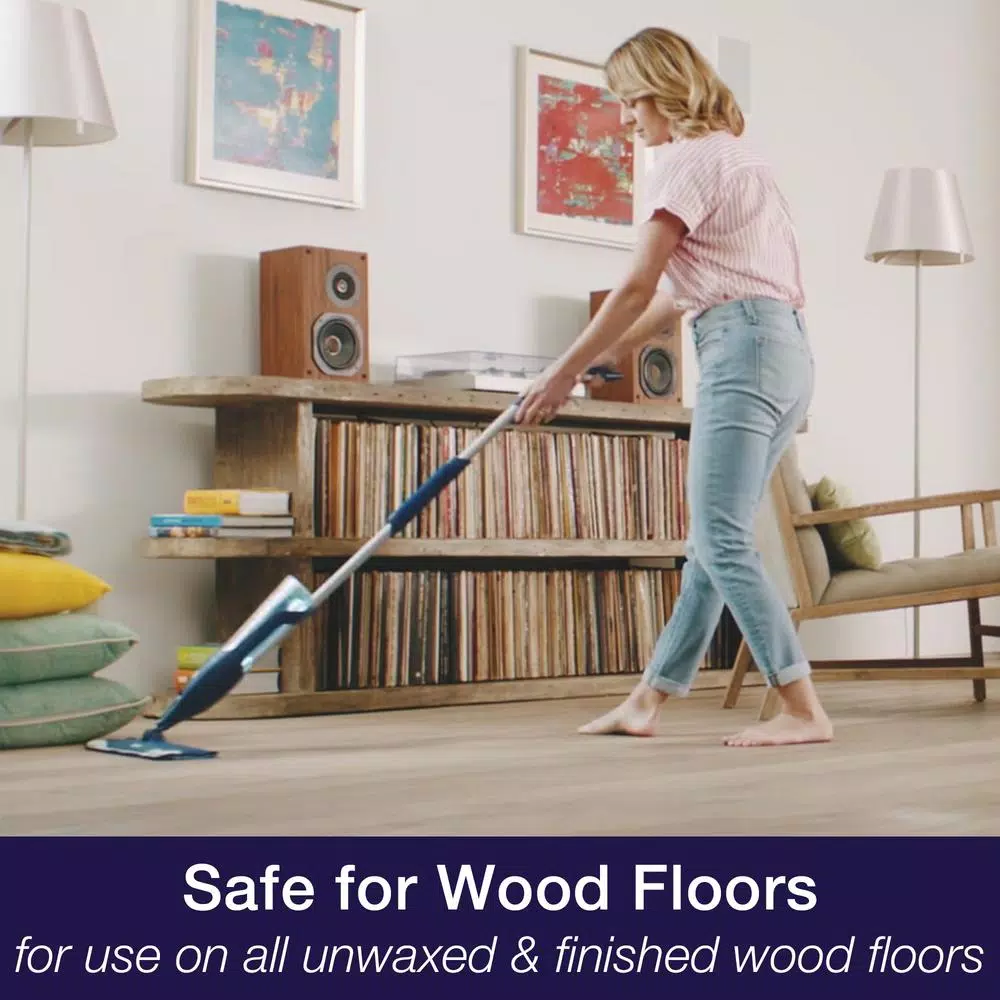 Bona Hardwood Floor Spray Mop Premium with Original Formula Cleaner and Microfiber Pad