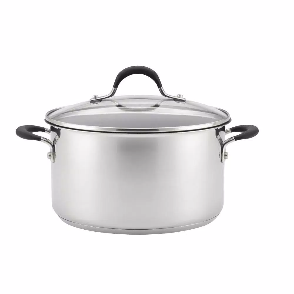 Circulon Momentum 11-Piece Stainless Steel Nonstick Cookware Set, Induction Safe