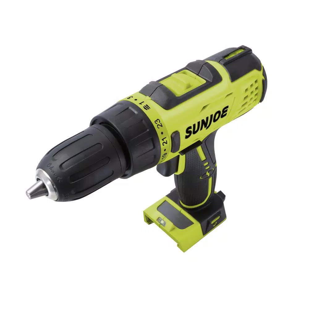 Sun Joe 24V Max Cordless 1/2 in. Drill/Driver (Tool-Only) with Brushless Motor