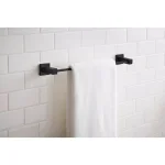 Glacier Bay Farrington 18 in. Single Towel Bar, Matte Black thumbnail 2