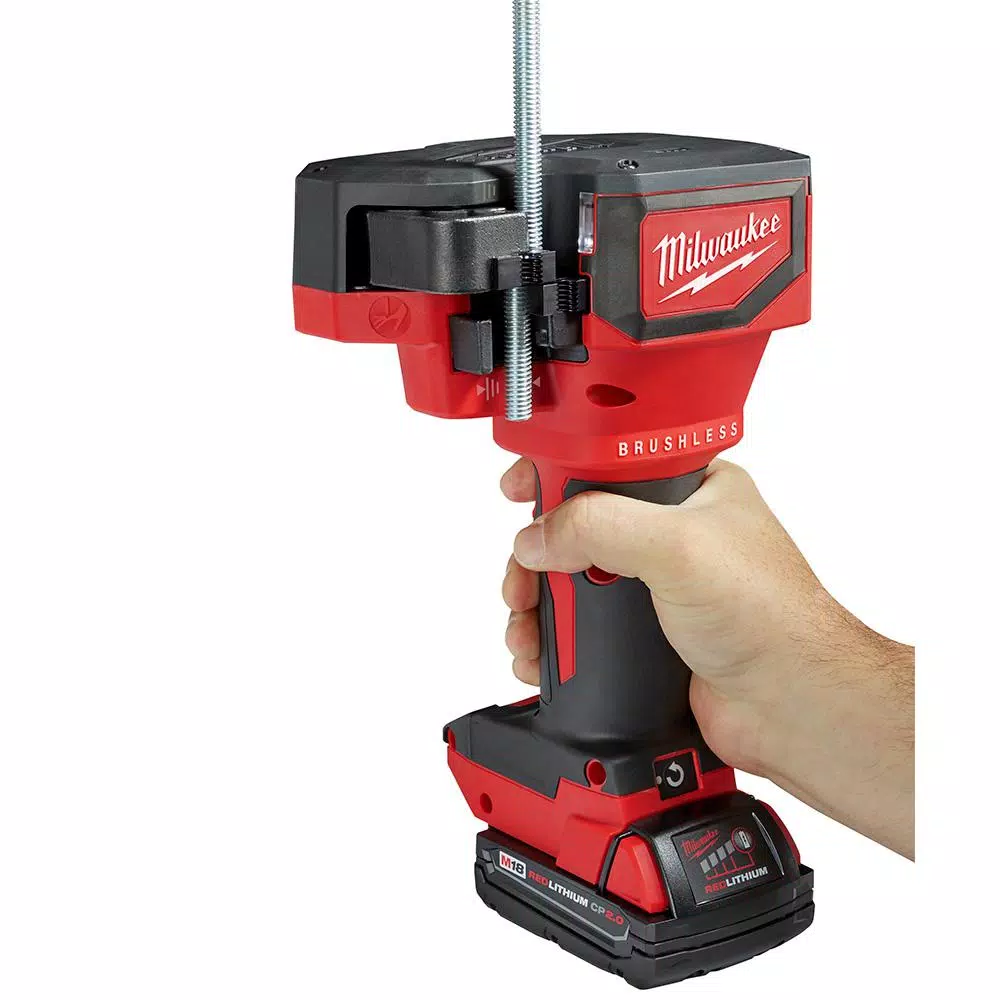 Milwaukee M18 18V Brushless Threaded Rod Cutter Kit with 2.0 Ah Battery and Charger