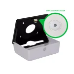 Mind Reader White Wall Mounted Multi-Fold Paper Towel Dispenser for C-Fold and M-Fold Towels thumbnail 3