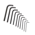Husky 10-Piece SAE Short Arm Hex Key Set with Color-Coded Caddy thumbnail 2
