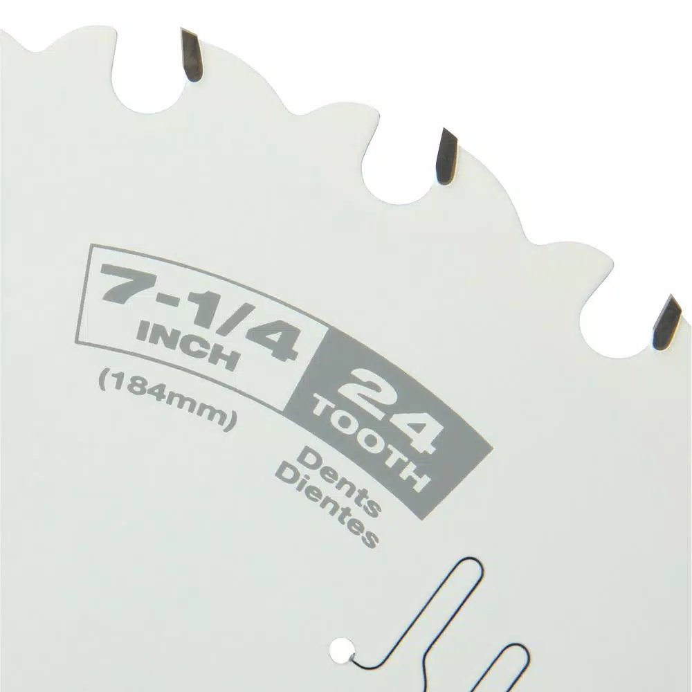 Milwaukee 7-1/4 in. 24-Tooth Framing Circular Saw Blade