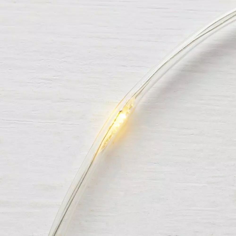 Home Accents Holiday Holiday Showtime 26 ft. 100-Light Multicolor LED Micro Dot Rope Light, Battery Operated