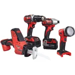 Milwaukee M18 18V Lithium-Ion Cordless 5-Tool Combo Kit with Grinder, Multi-Tool, and HACKZALL thumbnail 15
