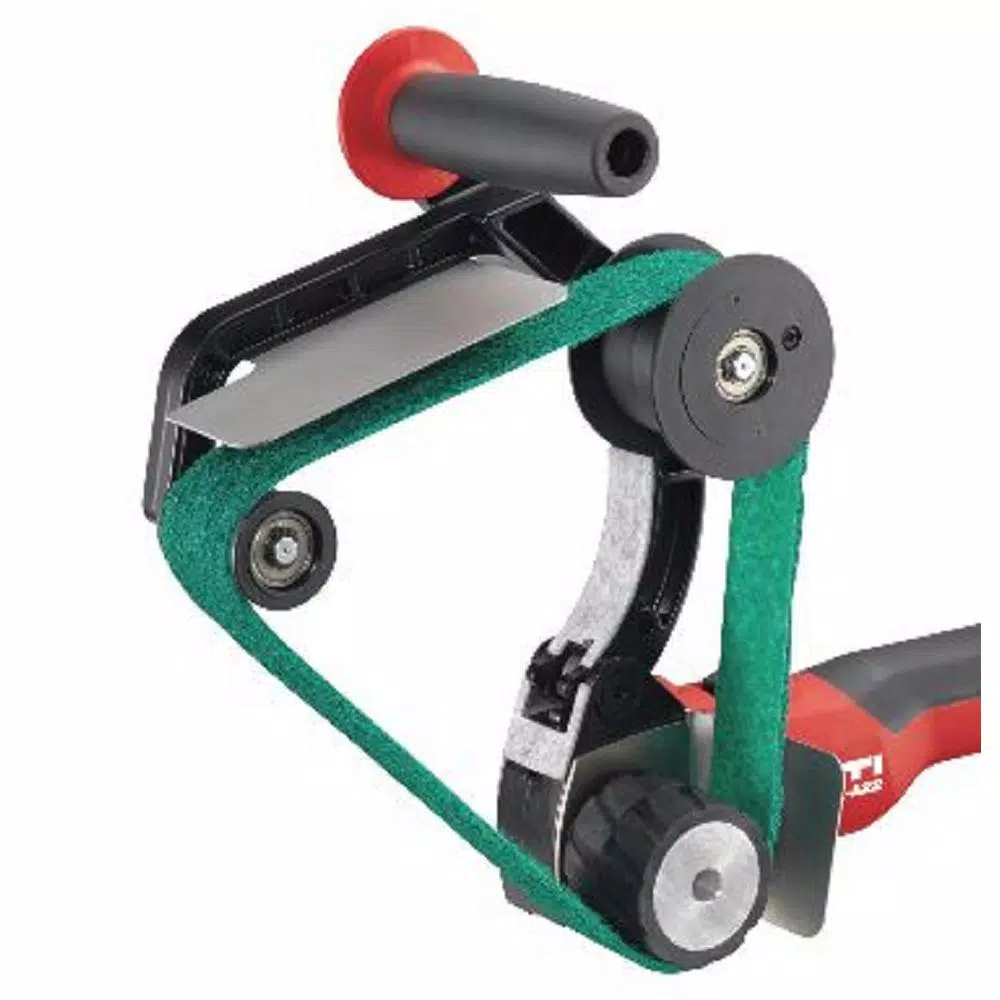 Hilti 22V Cordless Brushless Tube Belt Sander and Abrasive Kit