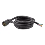 CURT 10' 7-Way RV Blade Replacement Harness, Trailer Side Connector thumbnail 5