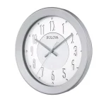 Bulova Fantasmic 17 in. Bluetooth Indoor-Outdoor Wall Clock with Illuminated Dial thumbnail 1