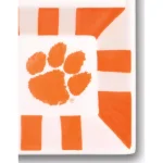 Magnolia Lane Clemson NCAA Officially Licensed 4-Section Ceramic Tailgating Serving Platter thumbnail 2