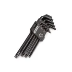 TEKTON 9-Piece Star Key Set, T10-T50 Torx L-Shaped Wrench Set thumbnail 1