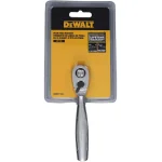 DEWALT 1/4 in. Drive Pear Head Ratchet, 72-Tooth High Torque Design thumbnail 3