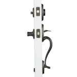 Kwikset Shelburne Single Cylinder Door Handleset with Lido Lever, Venetian Bronze thumbnail 5