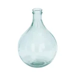 LITTON LANE 17 in. Clear Glass Decorative Cylinder Spouted Vase thumbnail 2