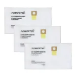 POWERTEC 5-Ply Fleece Replacement Vacuum Bags for Dustless Technologies 16 Gal. Wet/Dry Vacs (3-Pack) thumbnail 1