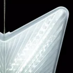 Alpine Corporation 19 in. LED Christmas 3D Hanging Star Ornament, White thumbnail 10