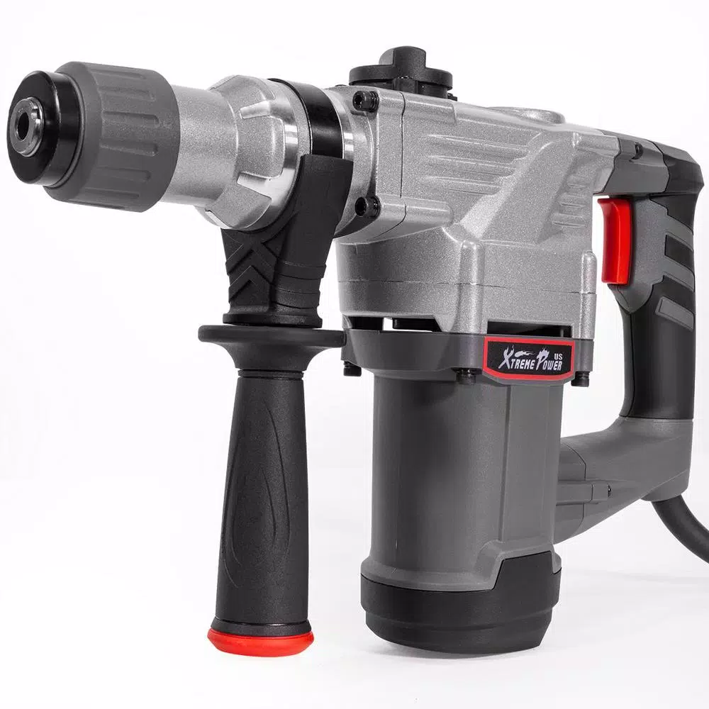XtremepowerUS 8.5 Amp SDS-Plus Corded Variable Speed Rotary Hammer Drill with Storage Case, 1-1/4 in.