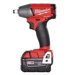Milwaukee M18 FUEL 1/2 in. Compact Impact Wrench Kit with Two 5 Ah Batteries and Charger thumbnail 5