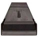 WISP miniWISP 6 in. Gray Whisk Broom and 7 in. Plastic Dustpan Set with Electrostatic Bristle Seal Technology thumbnail 2