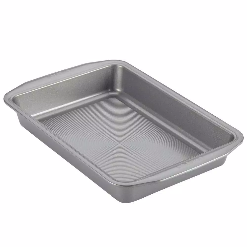 Circulon Nonstick 9 x 13 in. Rectangular Cake Pan, Gray Aluminum Bakeware