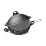 Pensofal Platino 4-Piece VapSi Wok and Steamer Set with Bioceramix Nonstick Coating, 11-inch thumbnail 2