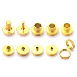 POWERTEC 11-Piece Brass Router Guide Bushing Set with Centering Bits and Lock Nuts thumbnail 2