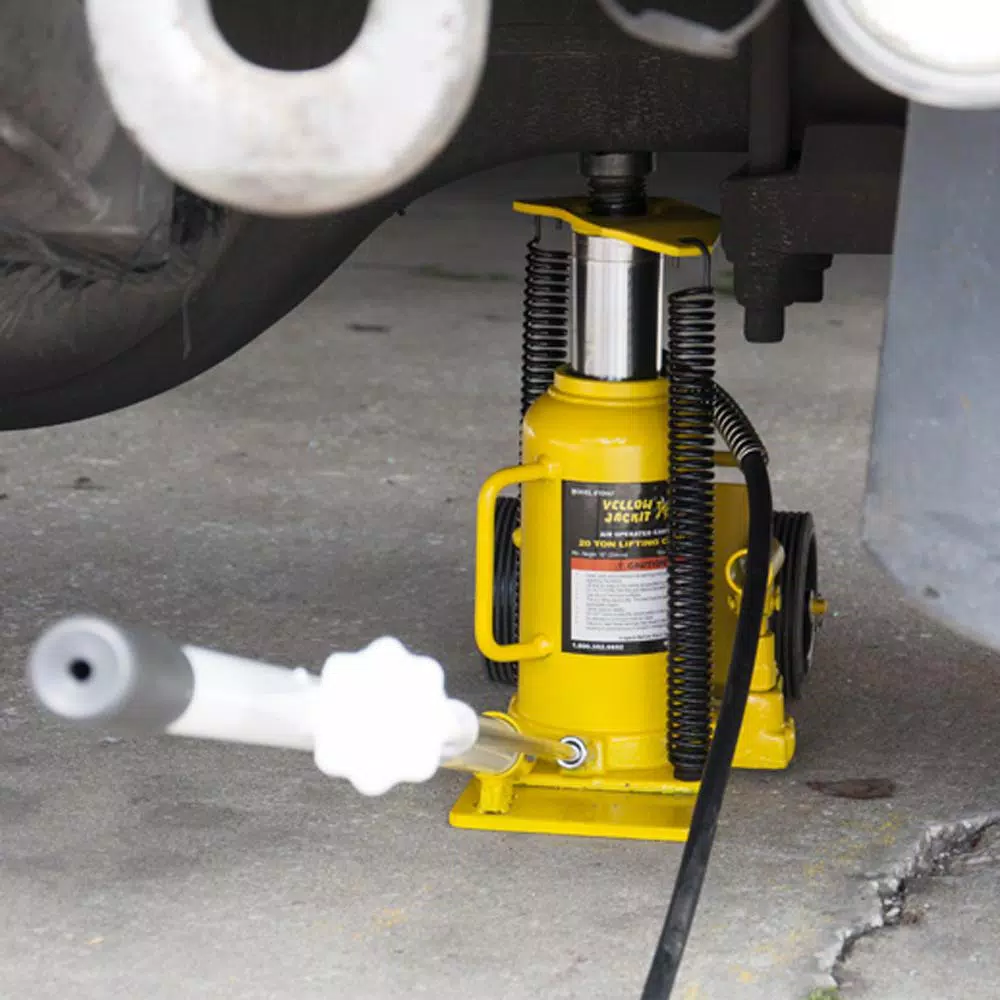 ESCO 20-Ton Air/Manual Hydraulic Bottle Jack Cart, Model 10447