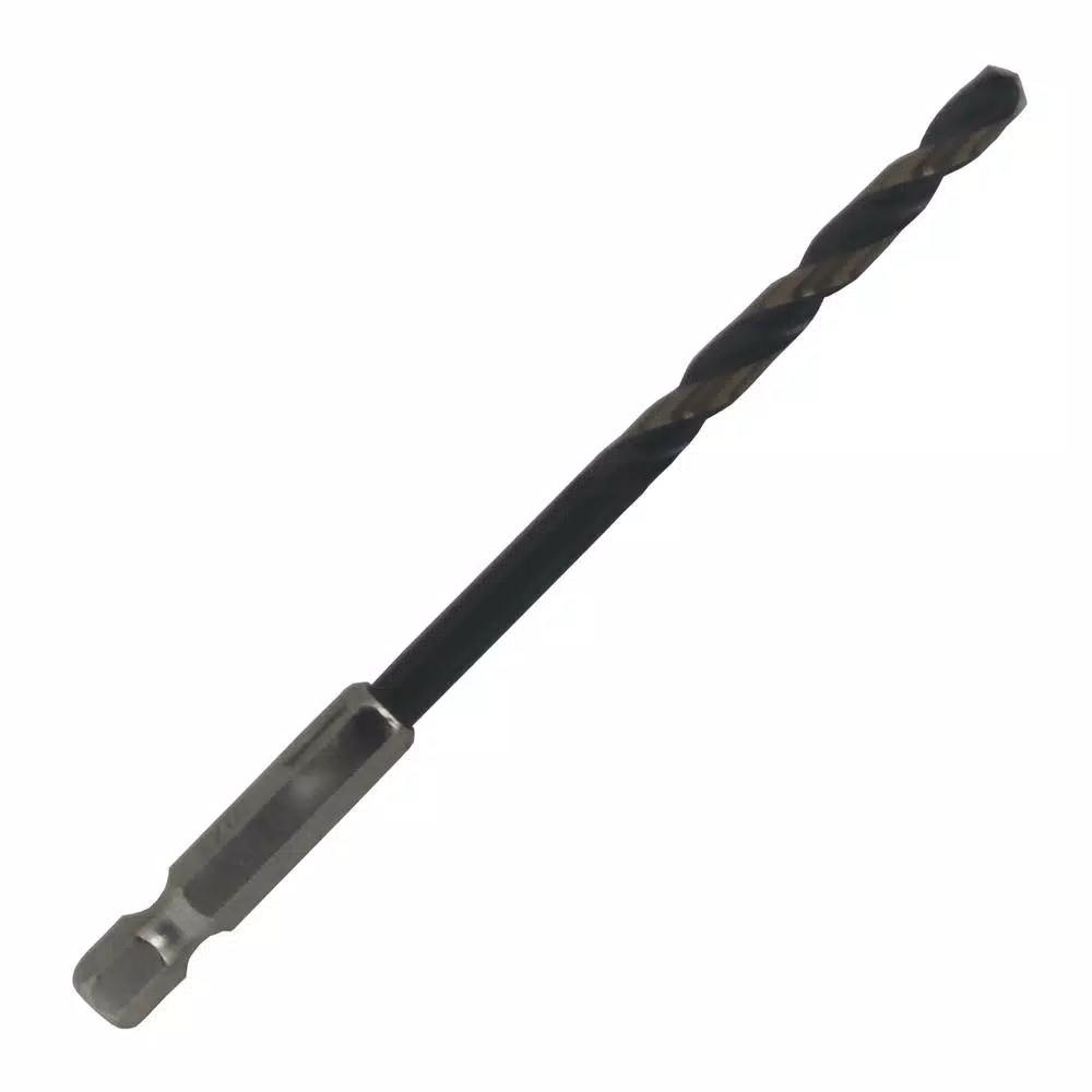 Drill America Killer Force High Speed Steel Drill Bit Set, 5-Piece Hex Shank