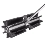 XtremepowerUS 43 cc 24 in. Portable Gas Power Brush Snow Sweeper thumbnail 2