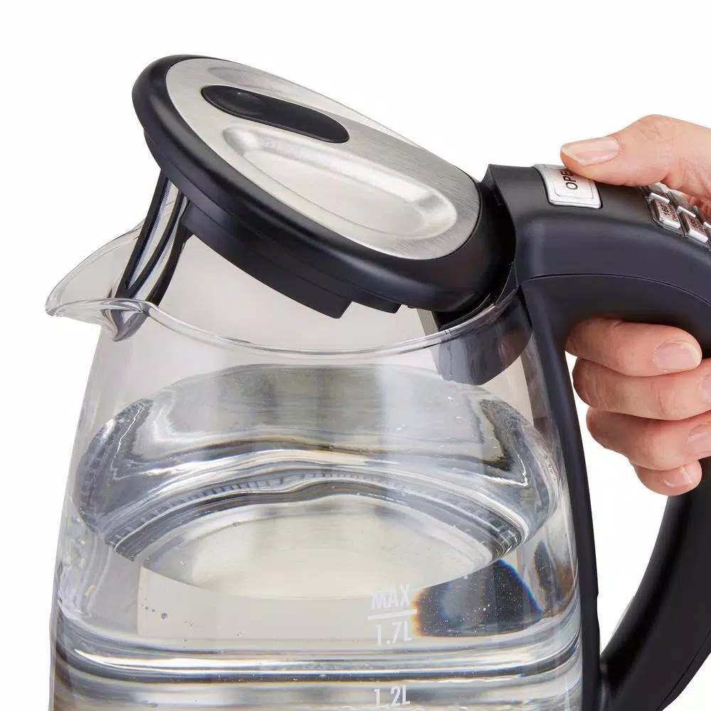 Hamilton Beach 1.7L Stainless Steel Variable Temperature Electric Kettle, 6 Settings