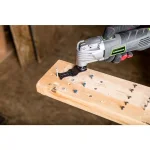 Genesis 1-3/8 in. Carbide Flush Cut Oscillating Multi-Tool Blade, Universal Quick-Fit thumbnail 4