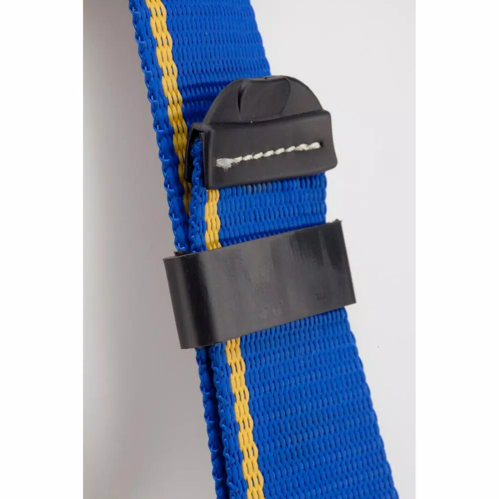Werner Blue Armor 2000 Construction Harness with 3 D-Rings, Removable Work Belt, Medium/Large