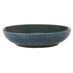 Certified International Aztec Teal 128 oz. Stoneware Serving Bowl thumbnail 1
