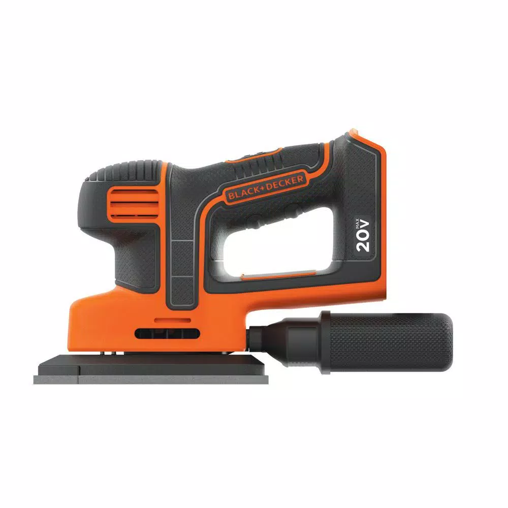 BLACK+DECKER 20V MAX Lithium-Ion Cordless Mouse Sander with 1.5 Ah Battery and Charger