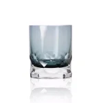 Rolf Glass Vienna 7 oz. Smoke Blue Old-Fashioned Glass Set (Set of 2) thumbnail 2