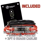 Krieger 3000-Watt 12V to 120V AC Power Inverter with 4 Outlets and Installation Kit thumbnail 4