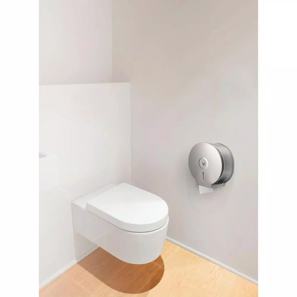Alpine Industries Stainless Steel Jumbo Toilet Tissue Dispenser